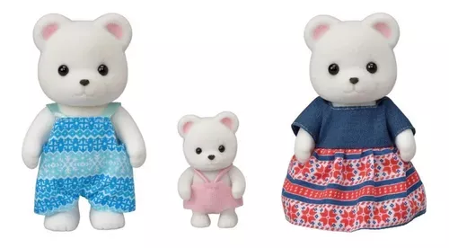 Oso Polar Bear Family Sylvanian Families 5396-1