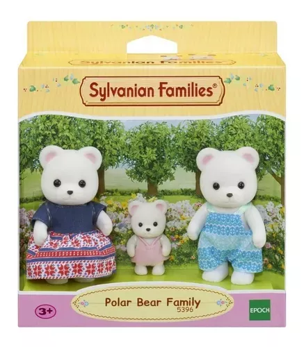 Oso Polar Bear Family Sylvanian Families 5396-0