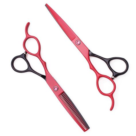 Set De Tijeras Peluquero Para Zurdos - Profesional-0