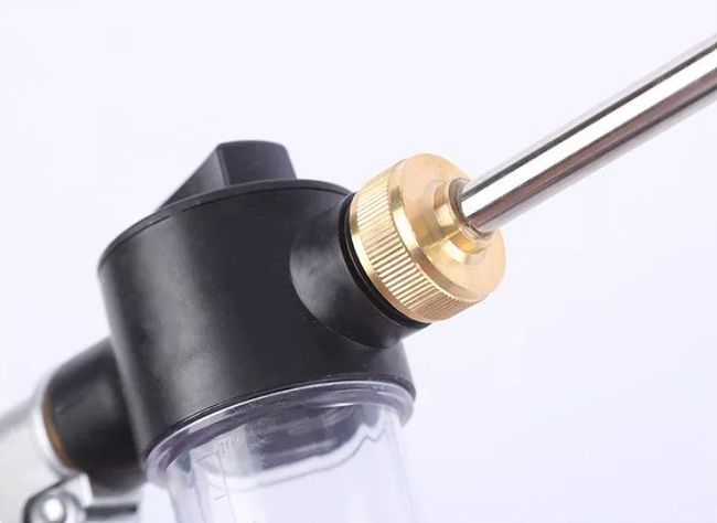 Llave Metálica De Agua De Alta Presión Con Recipiente-3