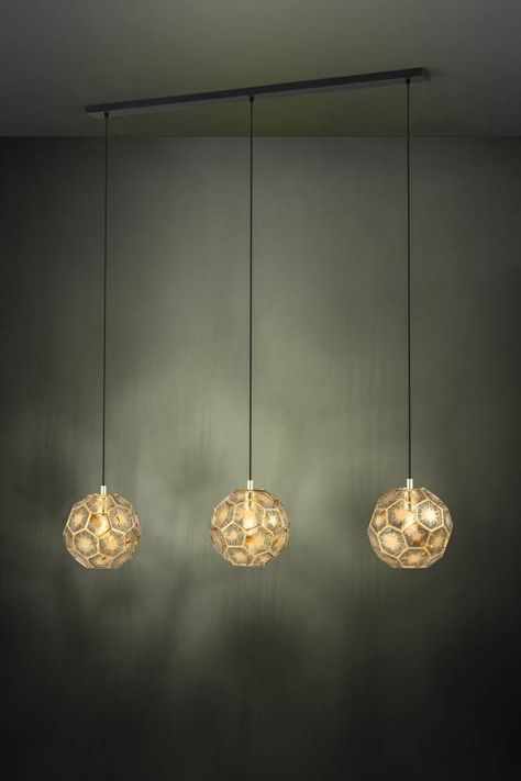LAMPARA DE COLGAR SKOURA NEGRO E27 3X60W-3