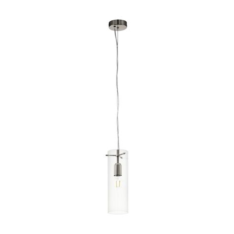 LAMPARA COLGANTE CAPOROSSO ACERO SATIN 60W COD.64143-0