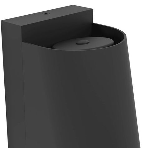 Lámpara Aplique Stagnone Acero Negro GU10 1X5W IP54 Cod900691-2