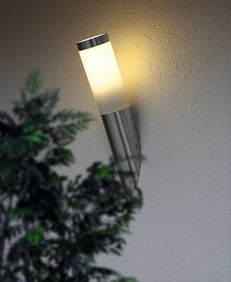 Lámpara Apliqué Helsinki Acero Inoxidable E27 1x15w Cod81753-1