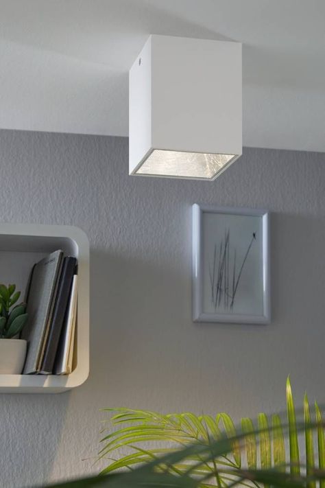 FOCO SOBREPUESTO TECHO POLASSO ACRILICO BLANCO 1X3W LED INCLUIDA COD.94499-1