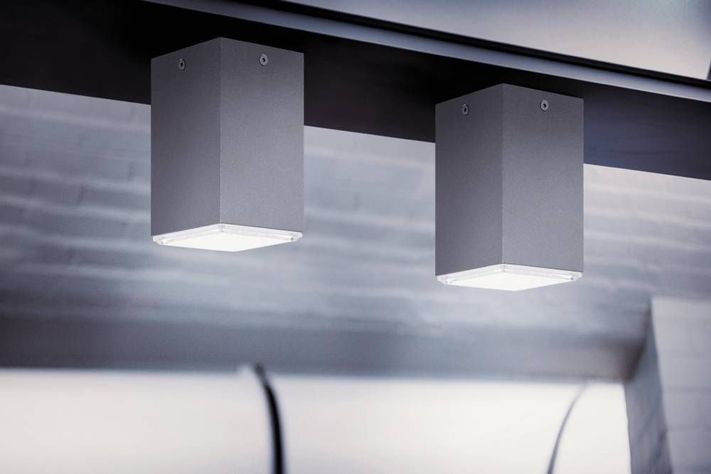 TABO FOCO TECHO EXT  ACERO 1X3 7W LED 320lm-2