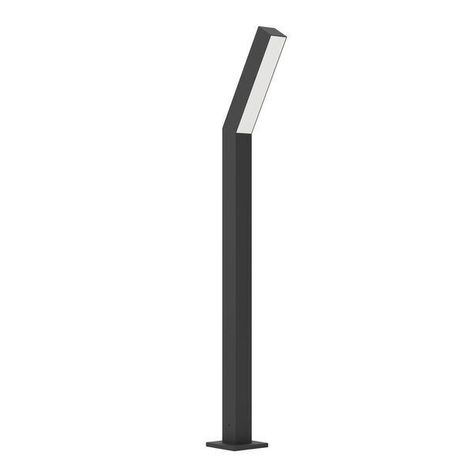Lámpara de pie Ugento Acero  Led 2X5W IP44 Cod.900993-0