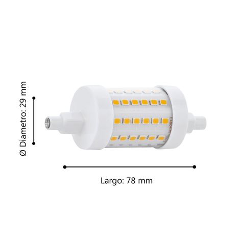 AMPOLLETAS LED R7S 1X8W COD.11832-2