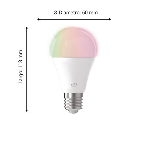 AMPOLLETAS LM_LED_E27 TRANSPARENTE E27 1X9W COD.12253-2