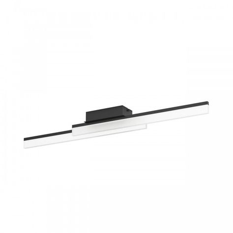 PALMITAL T-M ALUM ACERO NEGRO L880 H90 3000K LED 2X11W IP44-0