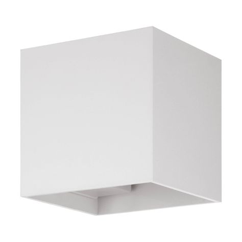 Aplique exterior Barcarola acrilico blanco IP44 Cod74025-0