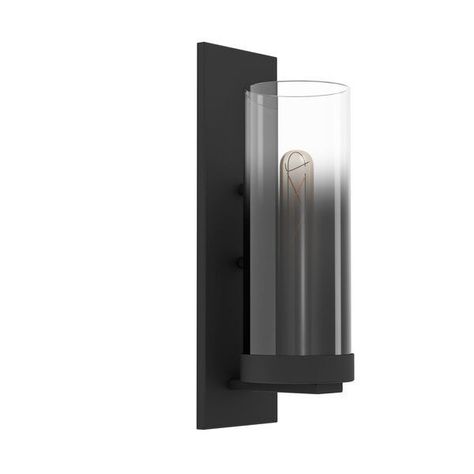 Lámpara Aplique Toothill Acero Vidrio E27 1X40W IP20 Cod.44003-0