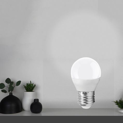 AMPOLLETAS LED CRISTAL BLANCO E27 1X4W COD.10764-2
