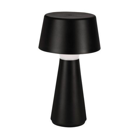 LAMPARA SOBREMESA HUESA NEGRO IP44 3W LED INCLUIDA COD 75796-0