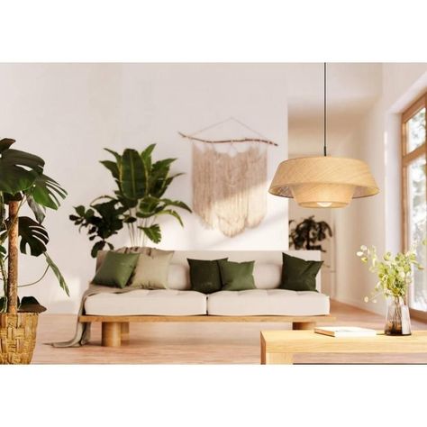 Lampara Colgante Marford Acero Beige E27 1X60W IP20 Cod44096-1