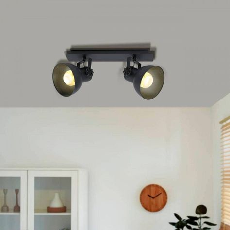 BARNSTAPLE 1 FOCO SP ACERO MADERA NEGRO L475 2X28W E27-1