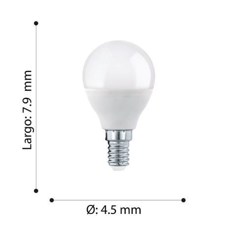 AMP 5W E14 P45 LED BLANCA DM47 4000K 470lm Cod.12262-2