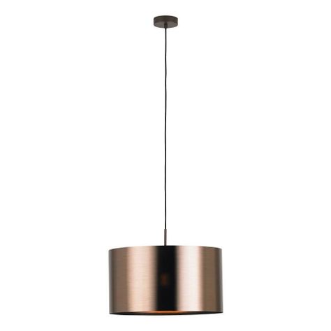 Lámpara Colgante Saganto Acero H1100 DM450 E27 1x60W IP20 Cod39356-0