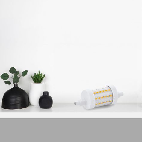 Ampolleta Acrílico Blanca Cálida  R7S 8W 950lm Cod110163-1