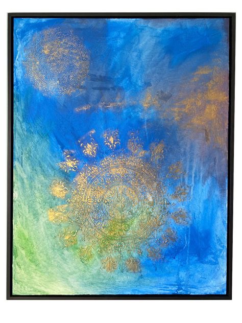 Mandala Cuadro decorativo 90x70-0