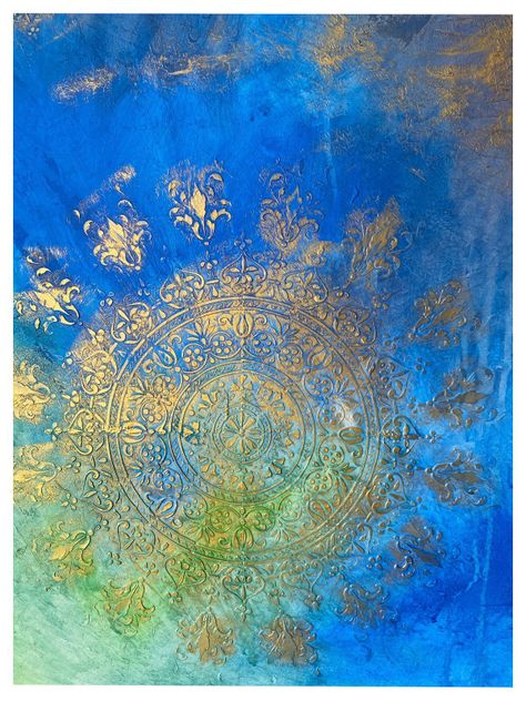 Mandala Cuadro decorativo 90x70-4