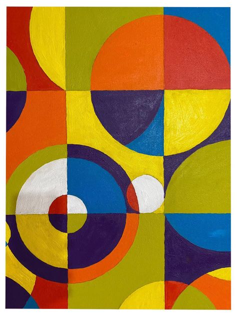Cuadro decorativo de estilo arte cinético II 90x70-4