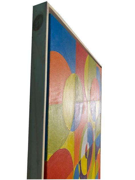 Cuadro decorativo de estilo arte cinético II 90x70-5