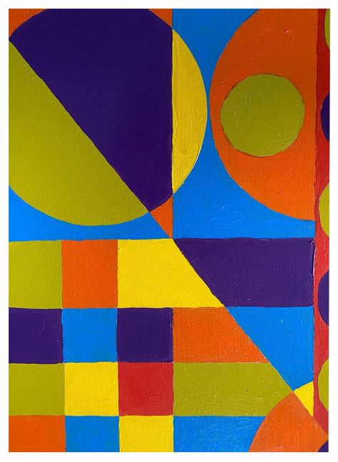 Cuadro decorativo de estilo arte cinético 90x70-3