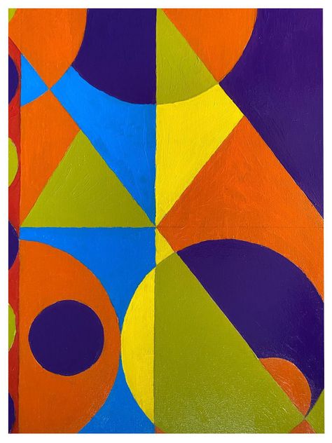 Cuadro decorativo de estilo arte cinético 90x70-4