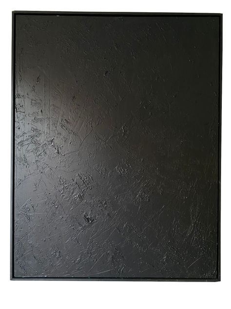 Cuadro decorativo textura Negro 90x70-0