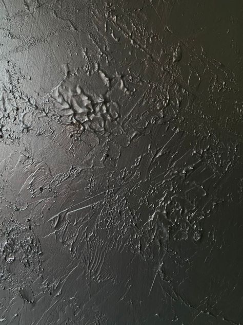 Cuadro decorativo textura Negro 90x70-2