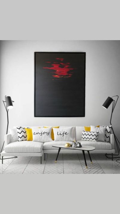Cuadro decorativo Anochecer 90x70 -3