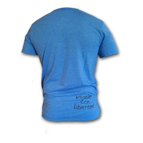 Polera Azul Vívela  LIFESTYLE Dos-1