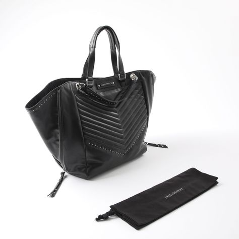 Cartera Praga Cuero Black Freelosophy-5