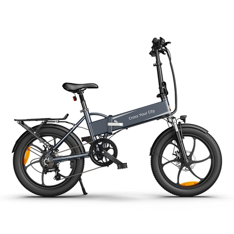 Bicicleta Eléctrica ADO A20 XE Gris-0