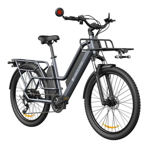 Bicicleta Eléctrica ADO O260T Delivery Gris-1