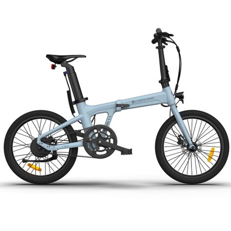 Bicicleta Eléctrica ADO A20 AIR Azul-0