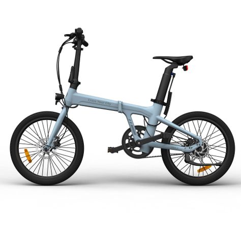 Bicicleta Eléctrica ADO A20 AIR Azul-1
