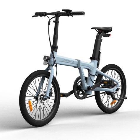 Bicicleta Eléctrica ADO A20 AIR Azul-5