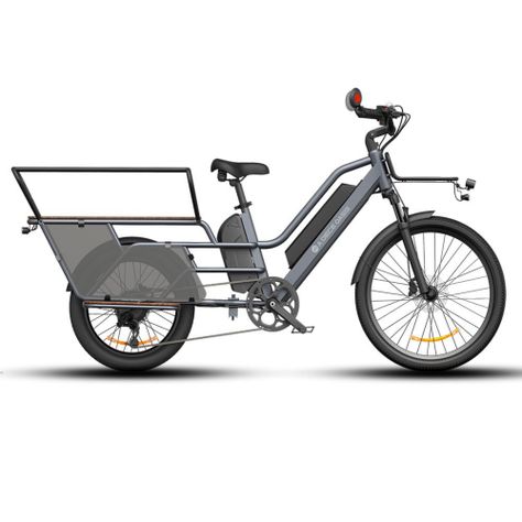 Bicicleta Eléctrica ADO O261T Gris-1