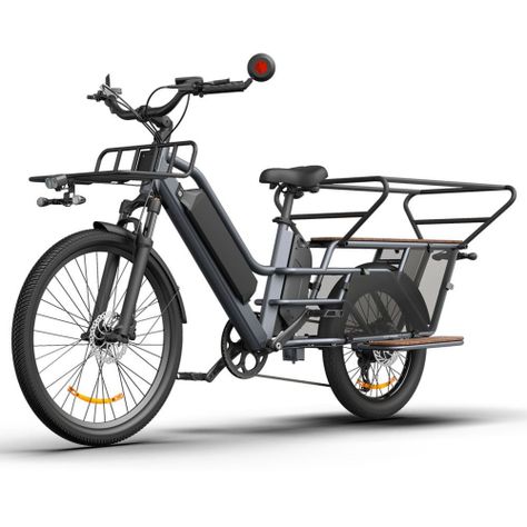 Bicicleta Eléctrica ADO O261T Gris-2