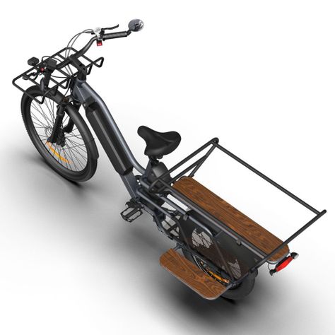 Bicicleta Eléctrica ADO O261T Gris-4