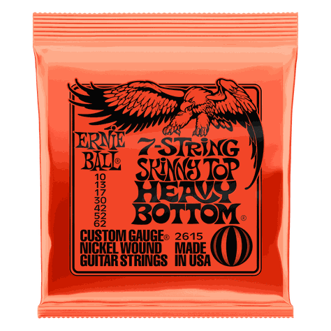Cuerdas SKINNY TOP/HEAVY BOTTOM SLINKY 7  10-62 P02615  ERNIE BALL-0