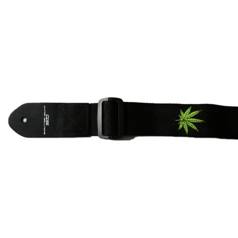 Correa Para Guitarra C/Punteras De Cuero GS01-WEED Guitar Solutions-2