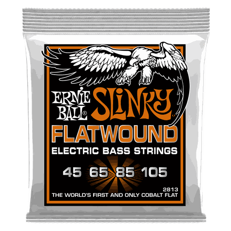Cuerdas Para Bajo Hybrid Slinky Flatwound (45-105), Ernie ball -0