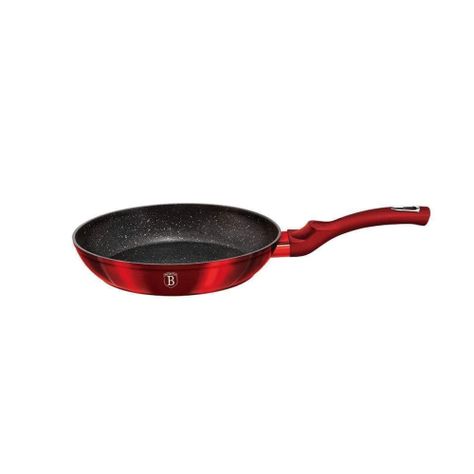 sarten 28 cm de marmol rojo-0