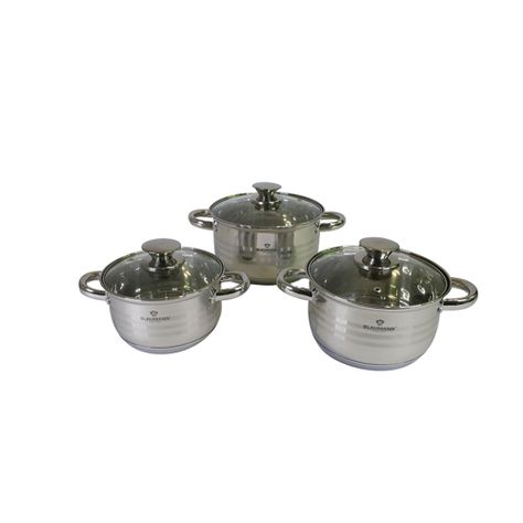 Baterias  linea Gourmet  6 piezas Acero Inoxc induccion-2