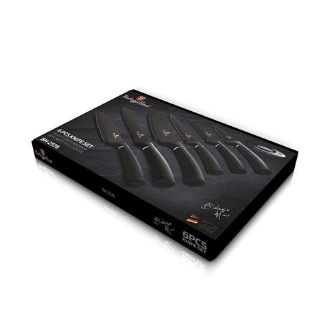 SET DE CUCHILLOS 6 PZS EDITION ACERO INOXIDABLE-0
