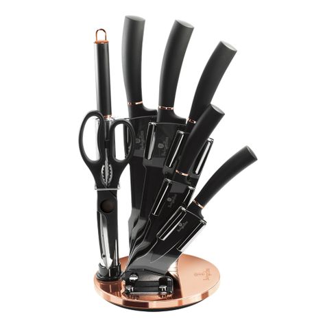 cuchillos 8 pcs  + organizador de cuchillos-0