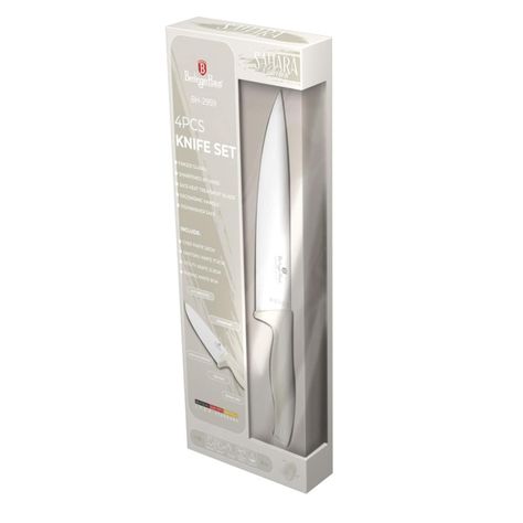 SET DE CUCHILLOS 4 PZS SAHARA ACERO INOXIDABLE-2